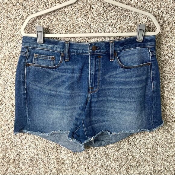 J. Crew Factory Shorts Women’s 29 Denim Blue 5” Cutoff Jean - Picture 1 of 6